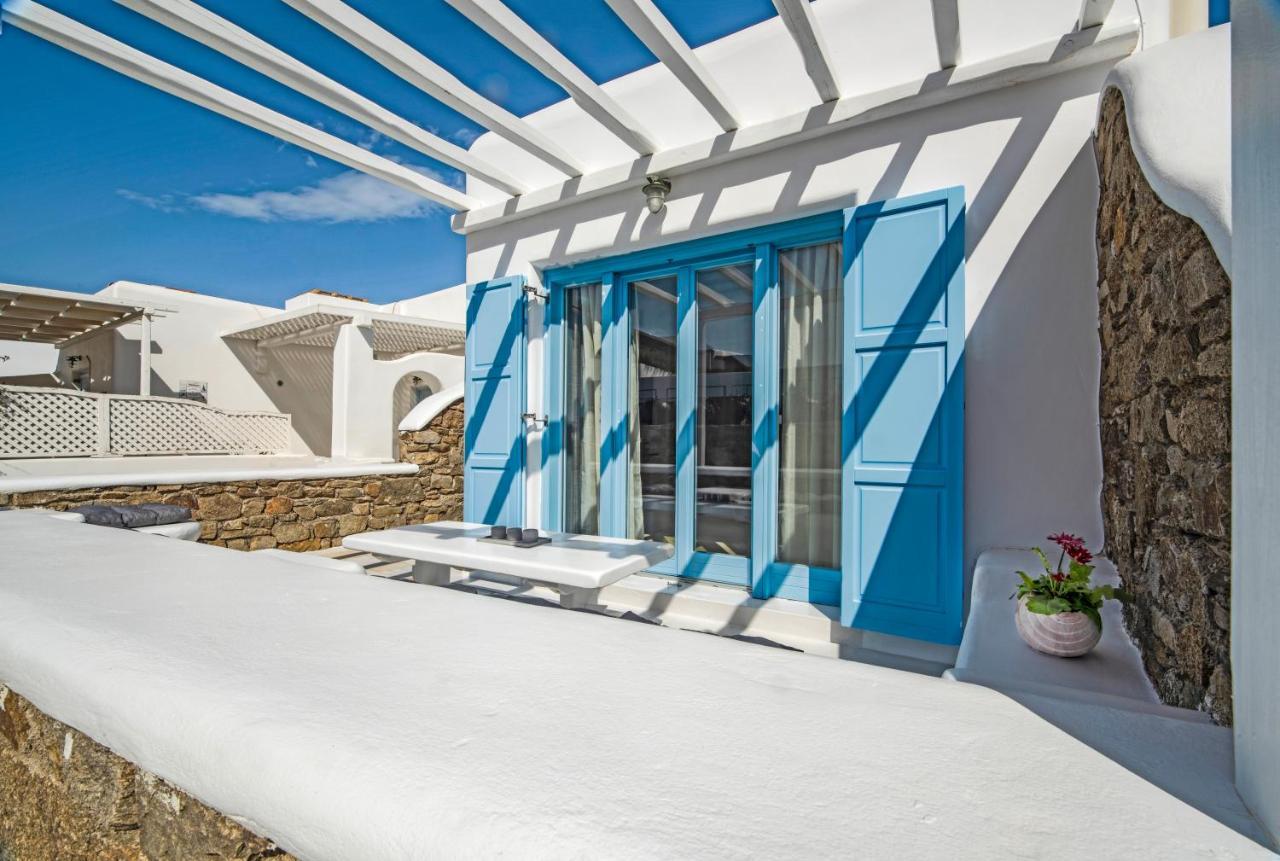 Апартаменти Mimosa Retreat Mykonos Орнос Екстер'єр фото